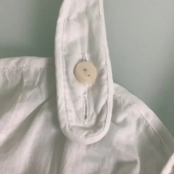 Vintage LRL Lauren Ralph Lauren white eyelet cotton fit and flare dress SZ 6 NWT - Picture 8 of 13